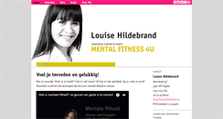 Desktop Screenshot of louisehildebrand.nl